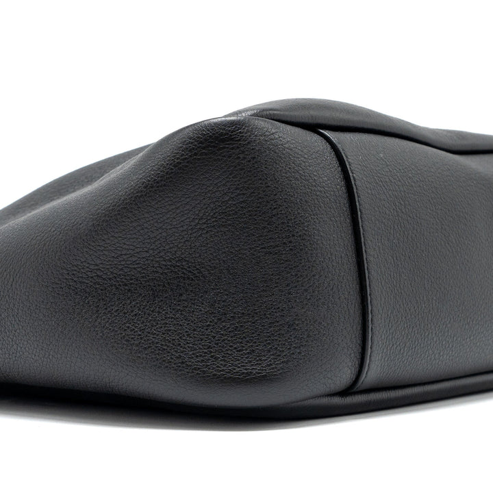 Saint Laurent/YSL Le 5 A 7 Supple Large Smooth Calfskin Black GHW