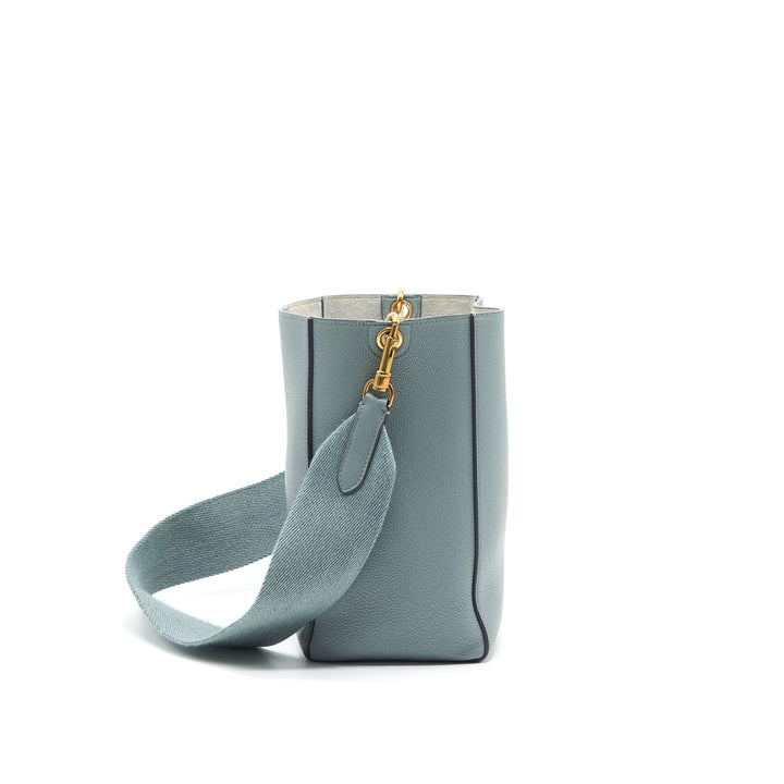 Top Quality Celine SMALL SANGLE BUCKET BAG IN GREY