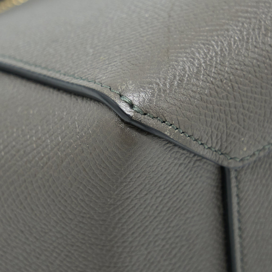 Celine Belt Bag Grained Calfskin Grey