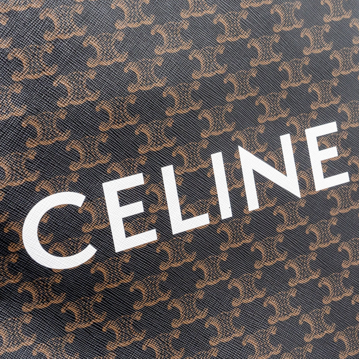 Top Quality Celine Vertical Cabas Triomphe Canvas/ Leather