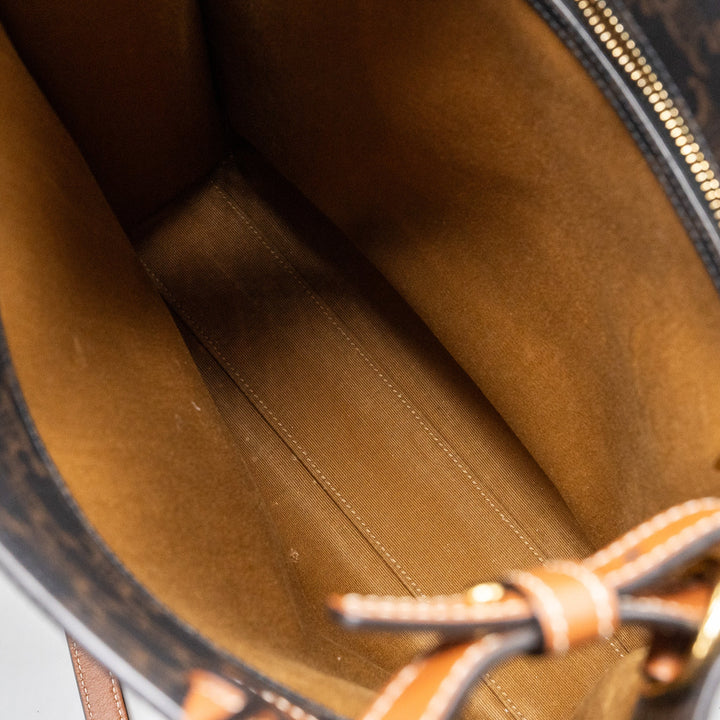 Top Quality Celine Vertical Cabas Triomphe Canvas/ Leather