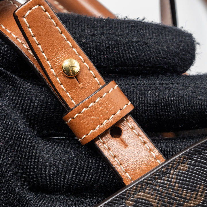 Top Quality Celine Vertical Cabas Triomphe Canvas/ Leather