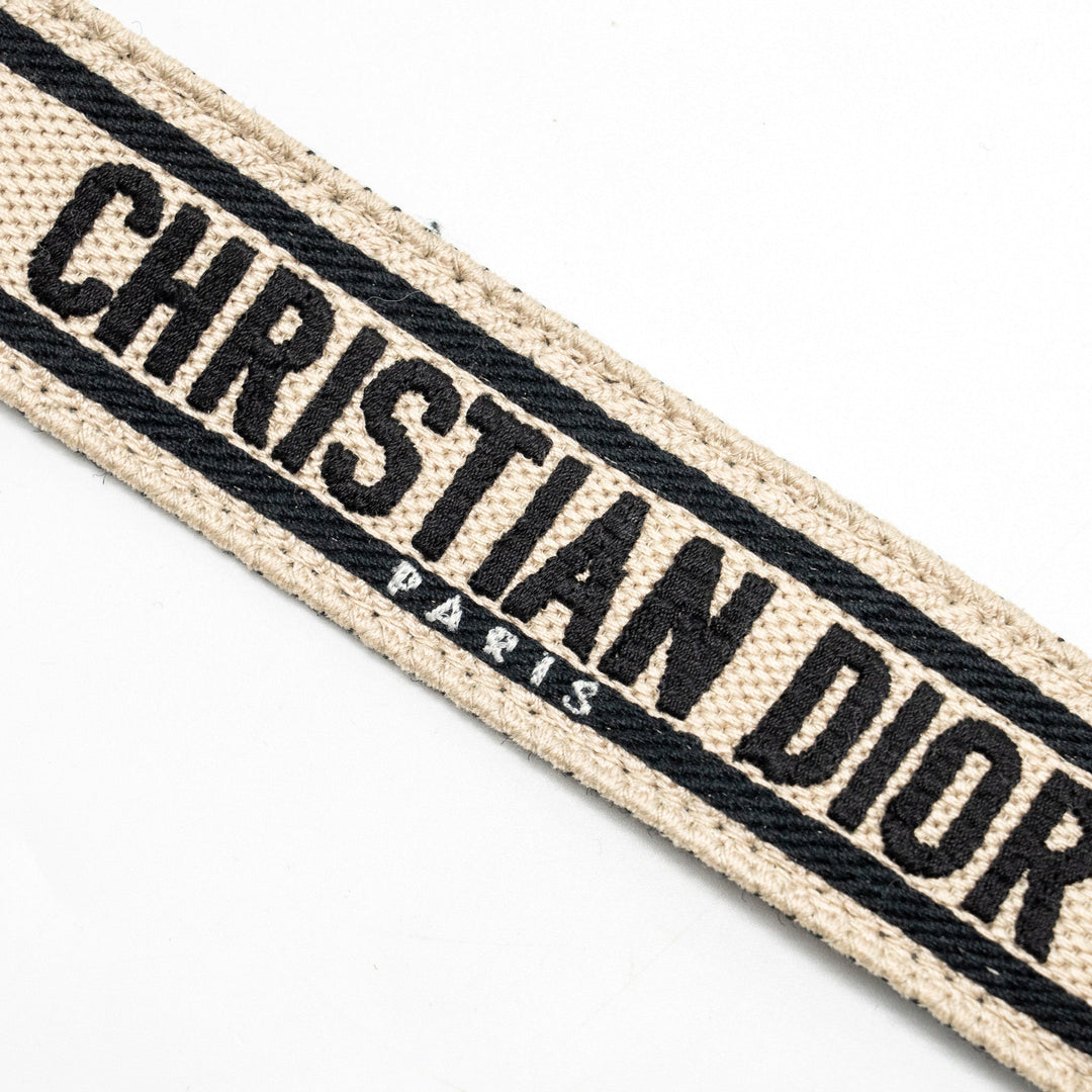 Dior Adjustable Shoulder Strap embroidery Multicolour