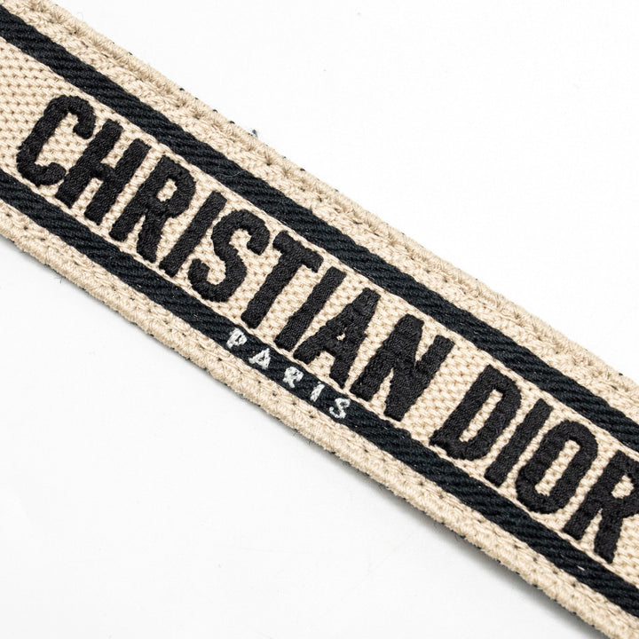 Dior Adjustable Shoulder Strap embroidery Multicolour