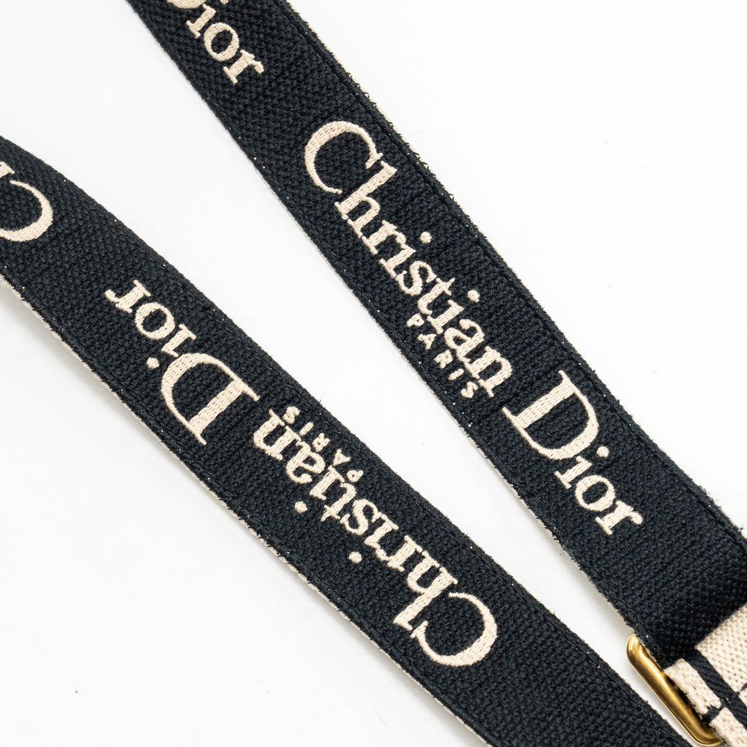 Dior Adjustable Shoulder Strap embroidery Multicolour