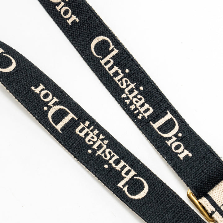 Dior Adjustable Shoulder Strap embroidery Multicolour
