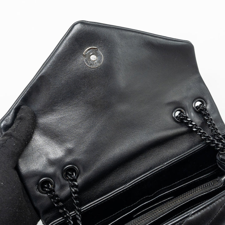 Saint Laurent/YSL Small Loulou Bag Calfskin So Black