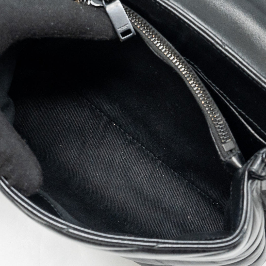 Saint Laurent/YSL Small Loulou Bag Calfskin So Black