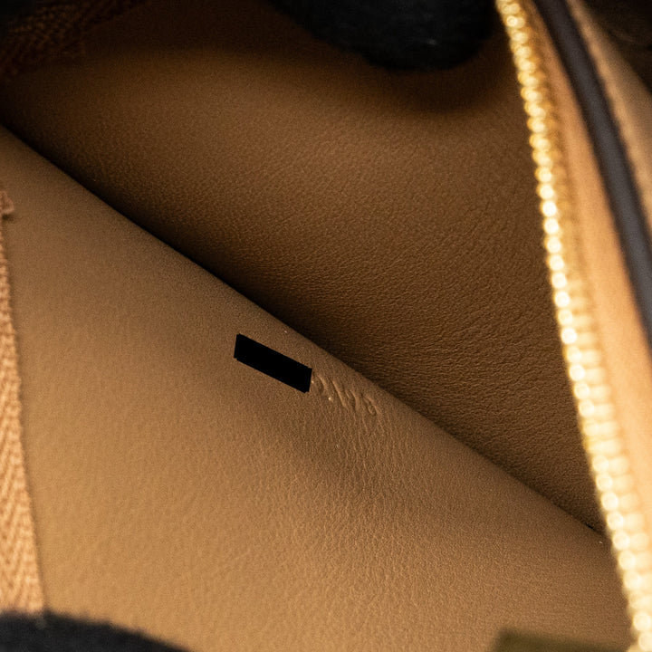 Celine Frame Bag Calfskin White/Brown