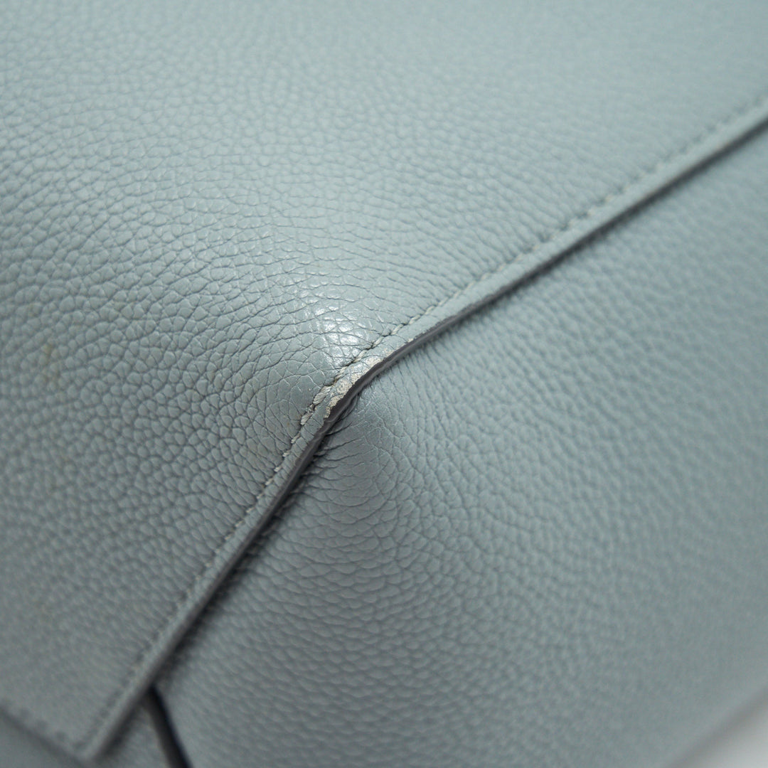 Top Quality Celine SMALL SANGLE BUCKET BAG IN GREY