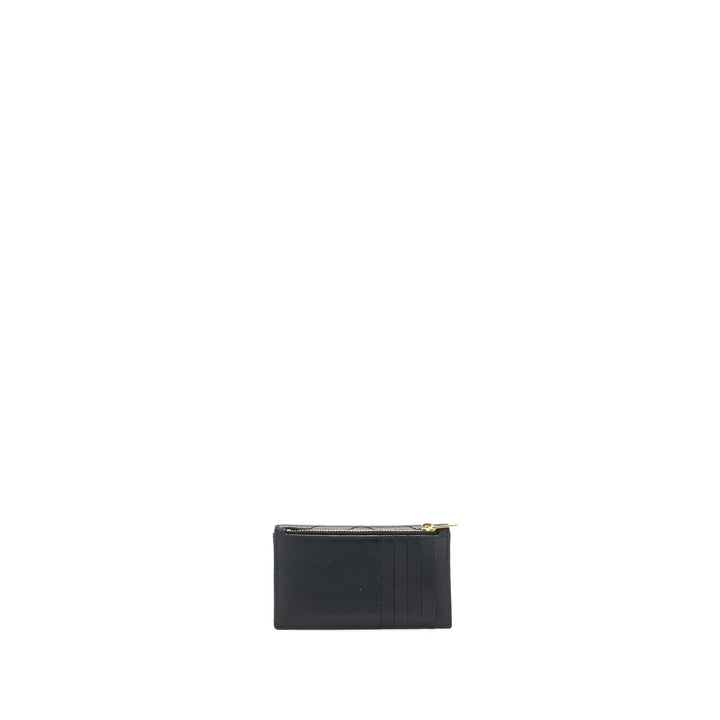 Saint Laurent / YSL Zipped Cardholder in Black