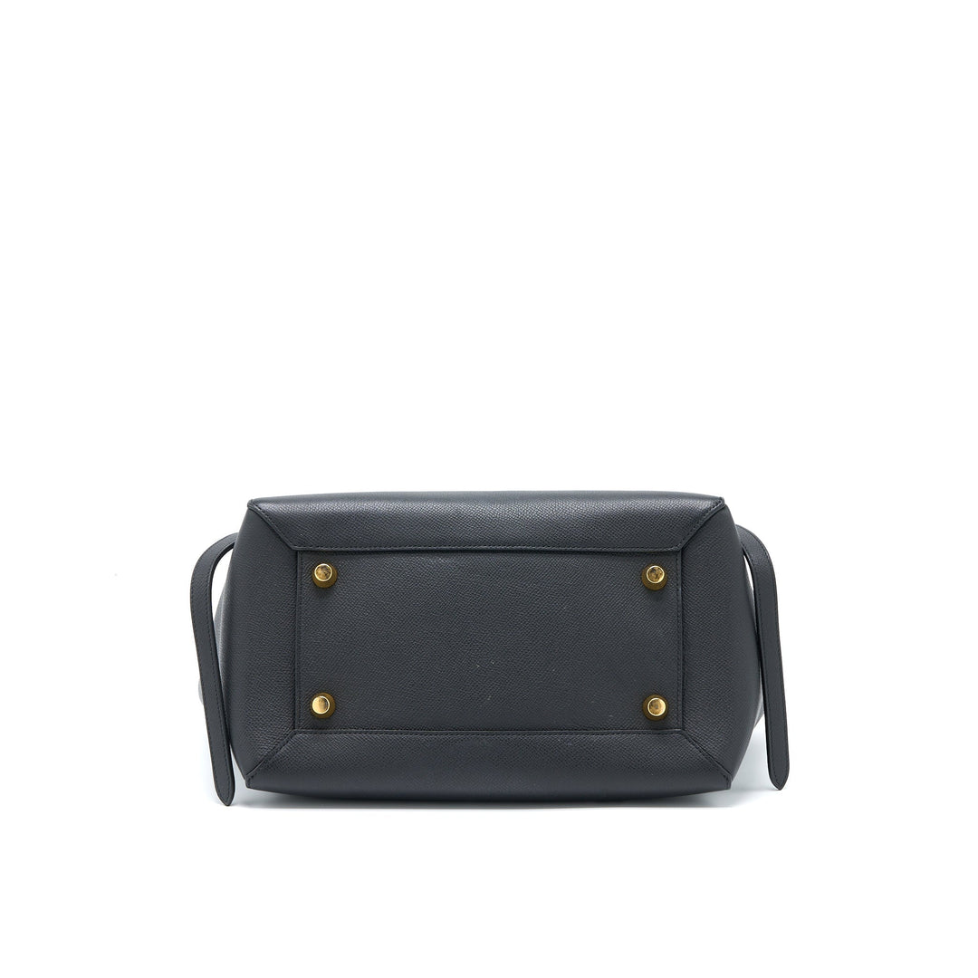 Celine Mini Belt Bag Grained Calfskin Black
