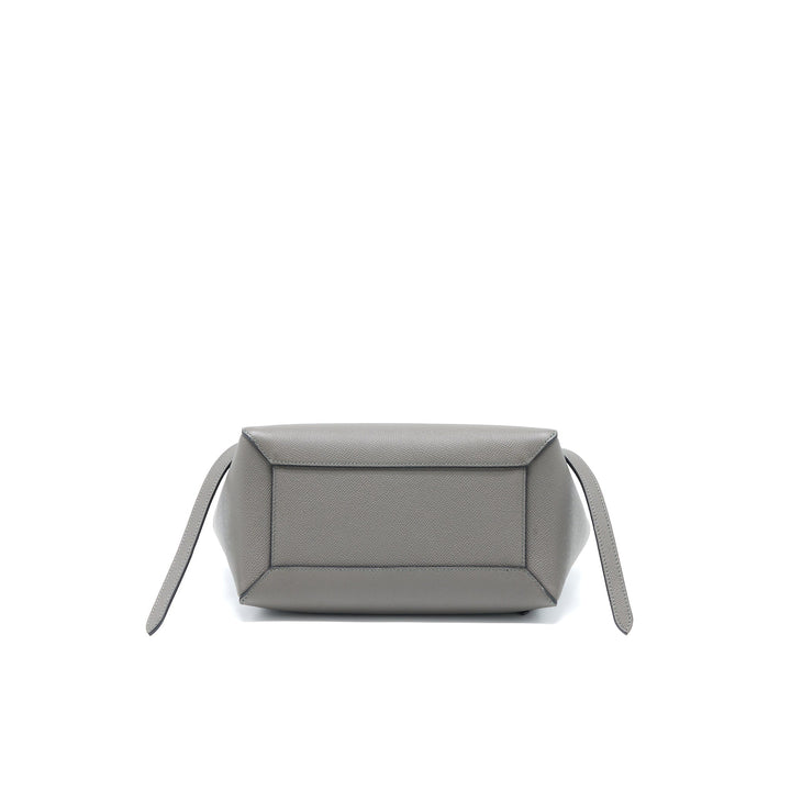 Celine Micro Belt Bag Grained Calfskin Grey