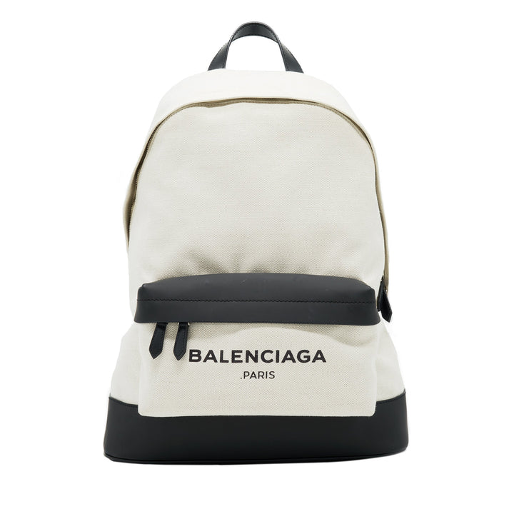 balenciaga Canvas Backpack Black