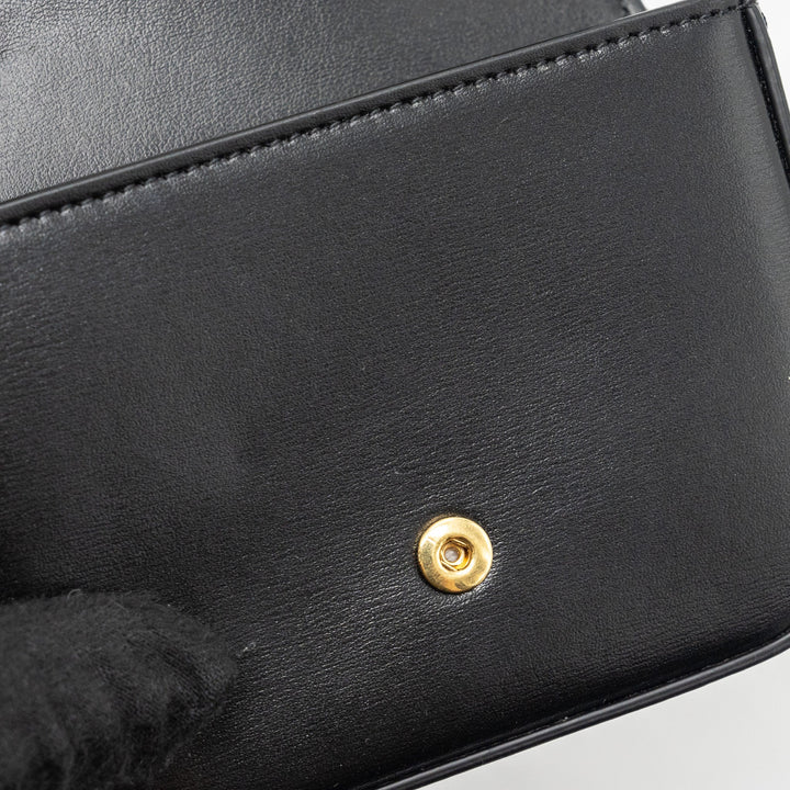 Celine mini Claude shiny calfskin black