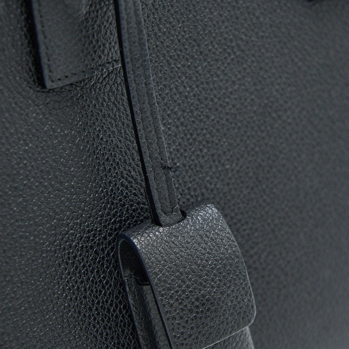 Saint Laurent Baby Sac De Jour Grained Calfskin Black SHW