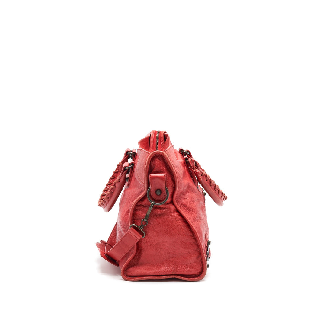 Top Quality Balenciaga CLASSIC CITY BAG RED