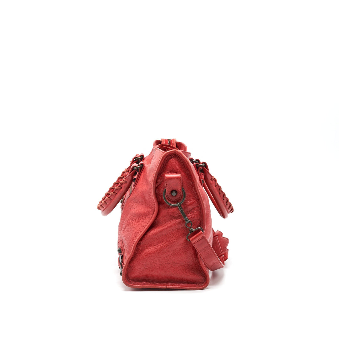 Top Quality Balenciaga CLASSIC CITY BAG RED
