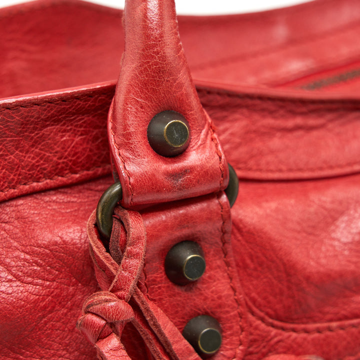 Top Quality Balenciaga CLASSIC CITY BAG RED