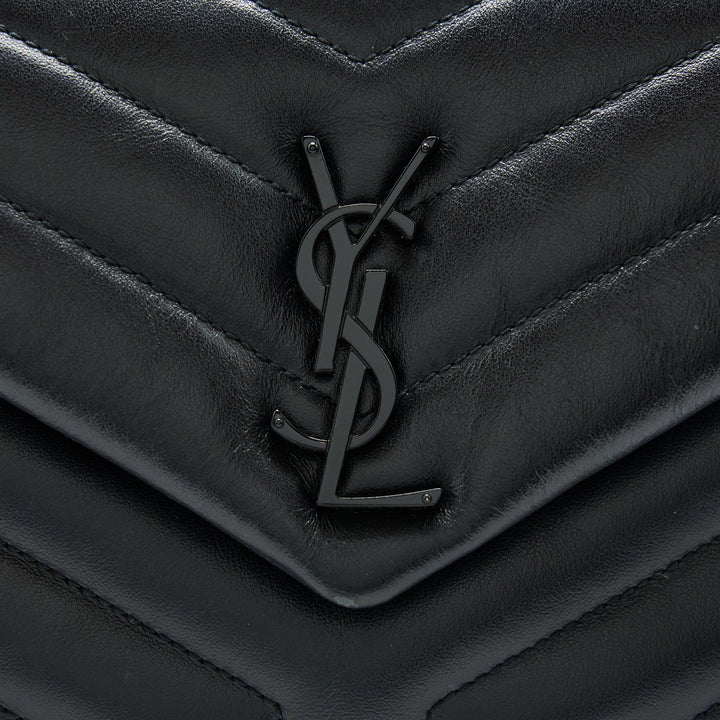 Saint Laurent/ YSL Loulou Bag Black With Black Hardware