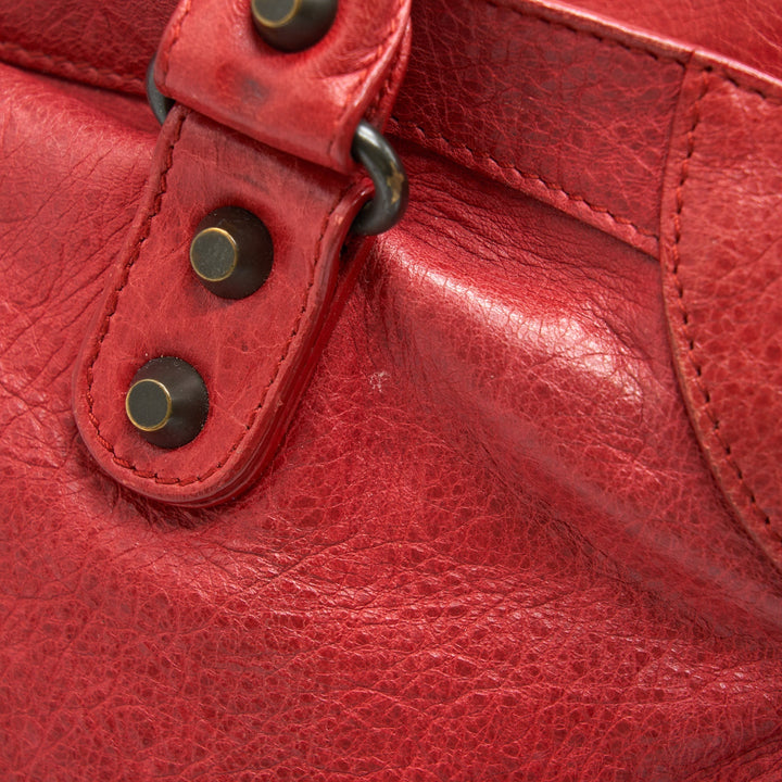 Top Quality Balenciaga CLASSIC CITY BAG RED