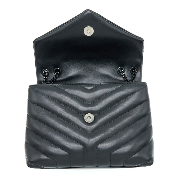Saint Laurent/ YSL Loulou Bag Black With Black Hardware