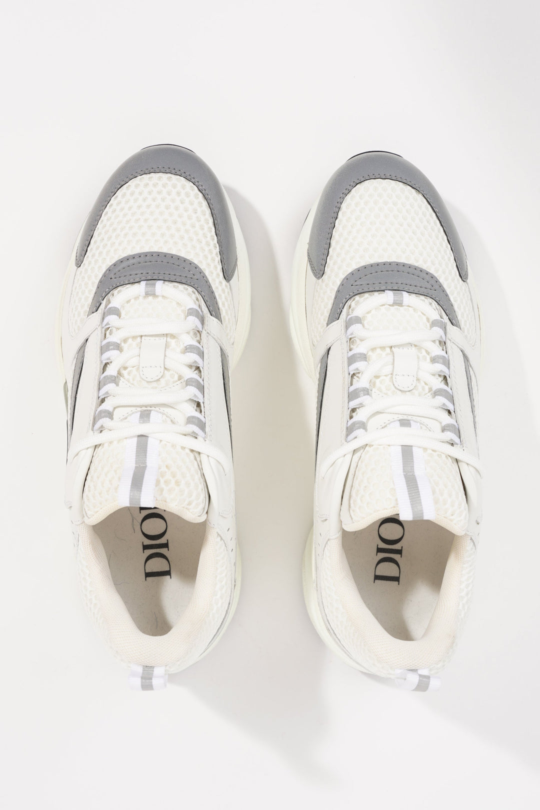 Christian Dior Womens B22 White / Grey EU 39 / UK 6