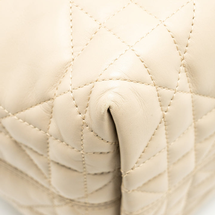 Top quality Dior Medium Top quality Dior Toujours Tote Bag Calfskin Powder Beige