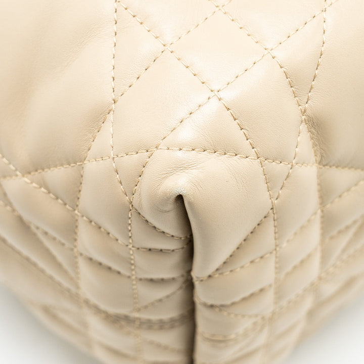 Top quality Dior Medium Top quality Dior Toujours Tote Bag Calfskin Powder Beige