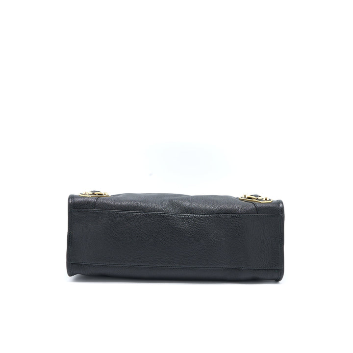 Top Quality Balenciaga Edge City Bag Goatskin Black GHW