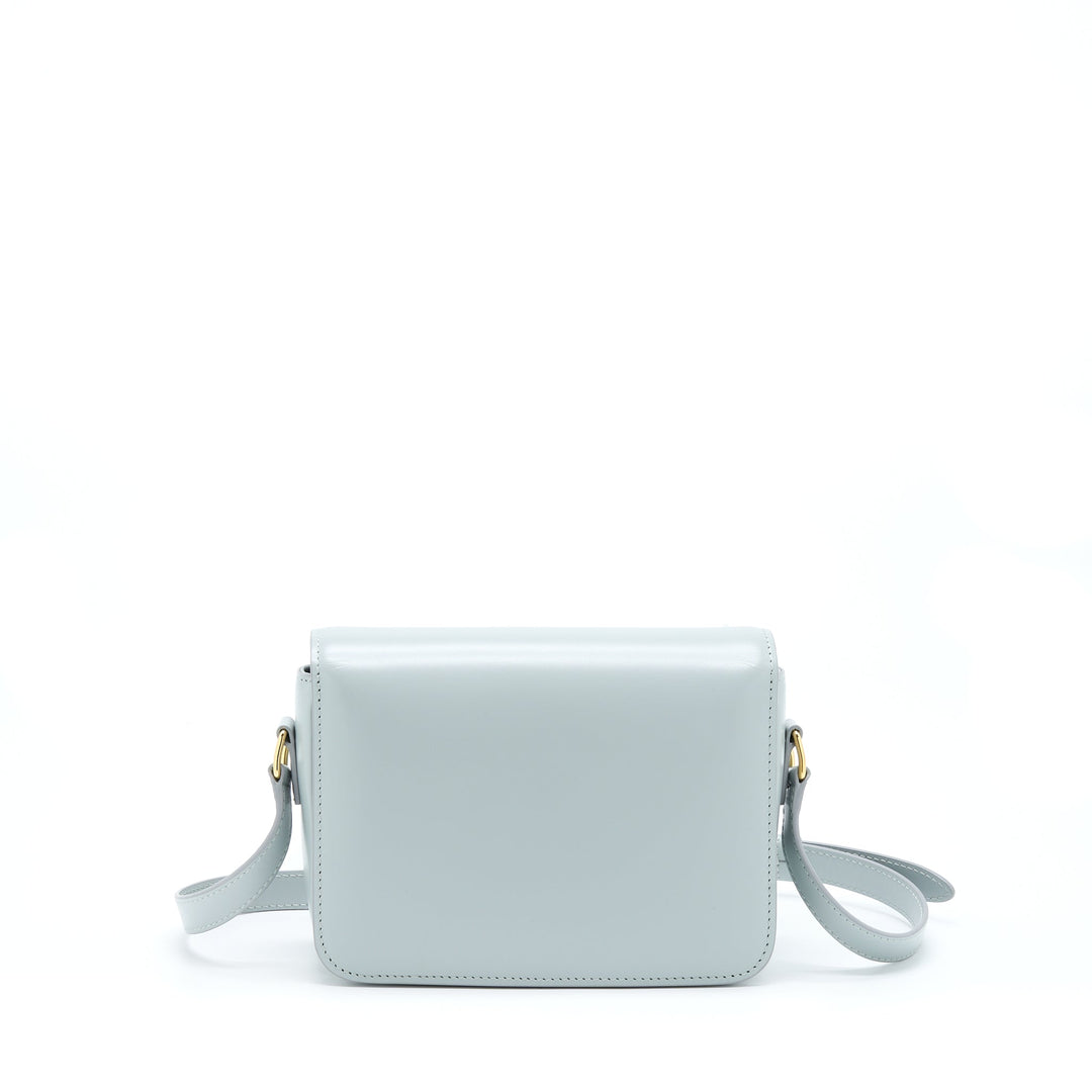 Top Quality Celine Teen Triomphe Bag Calfskin Mineral