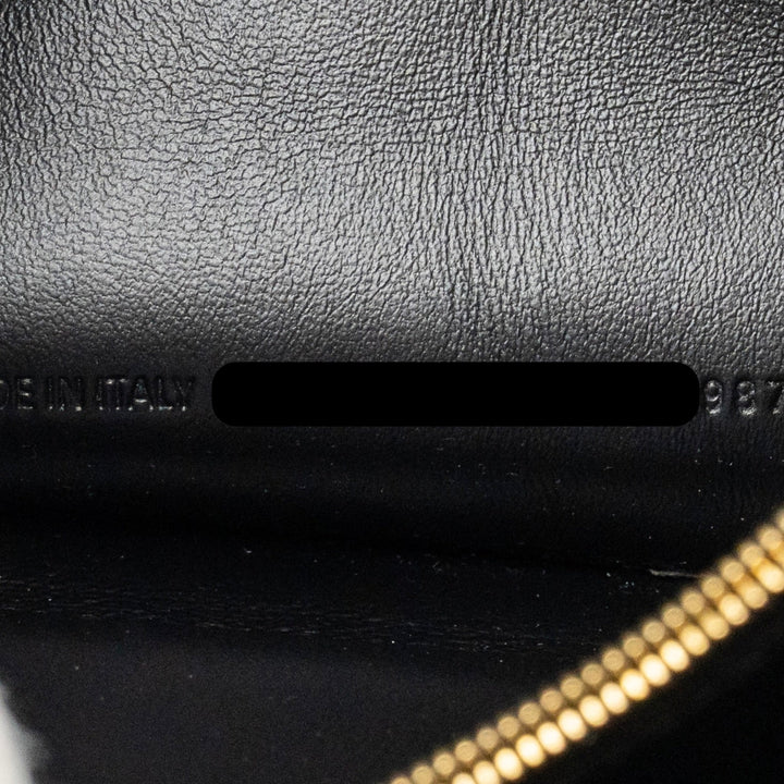 Top Quality Balenciaga Medium Women’s Crush Chain Bag Calfskin Black GHW
