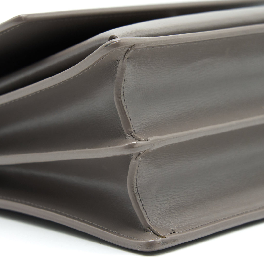 Saint Laurent Sunset Bag Grey SHW