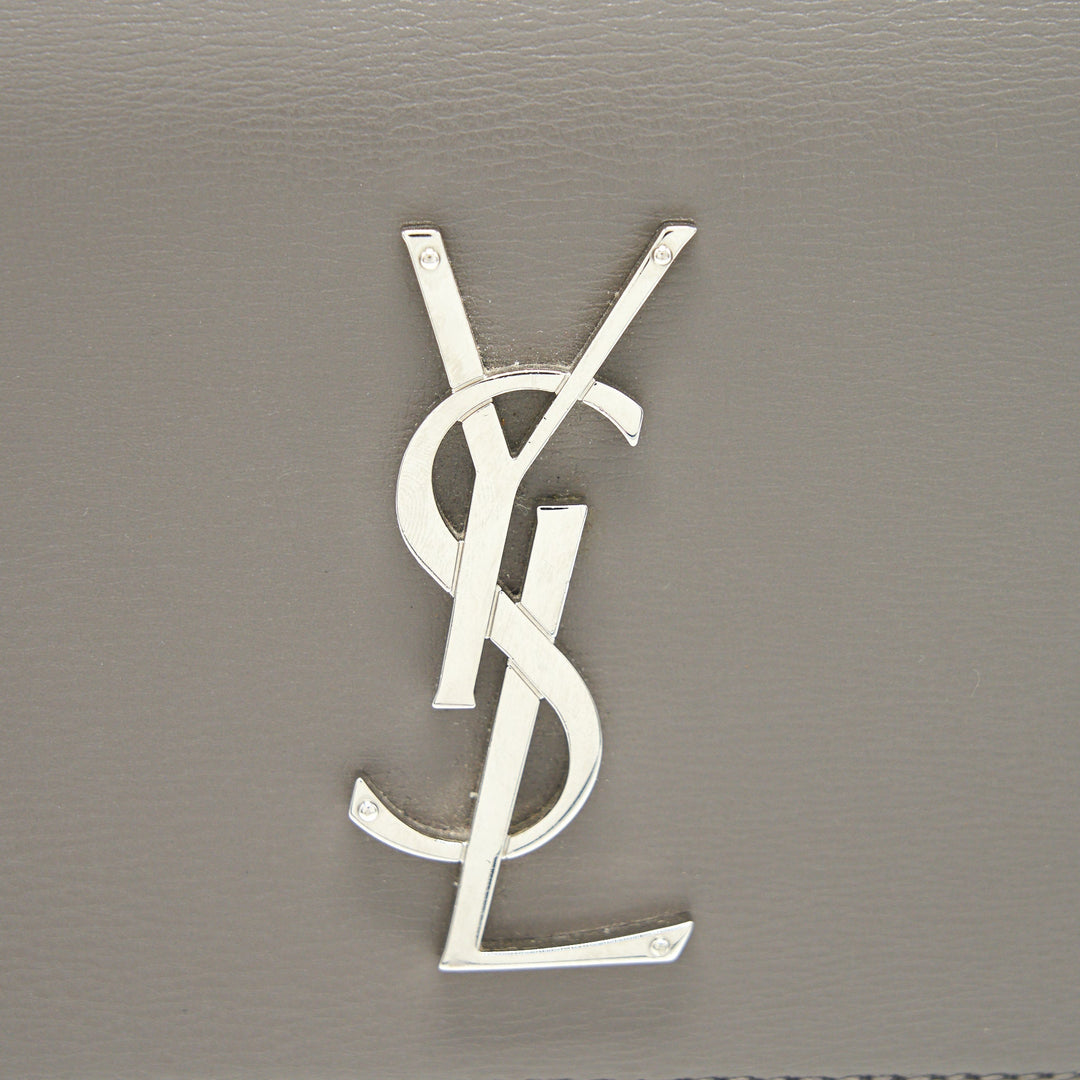 Saint Laurent Sunset Bag Grey SHW