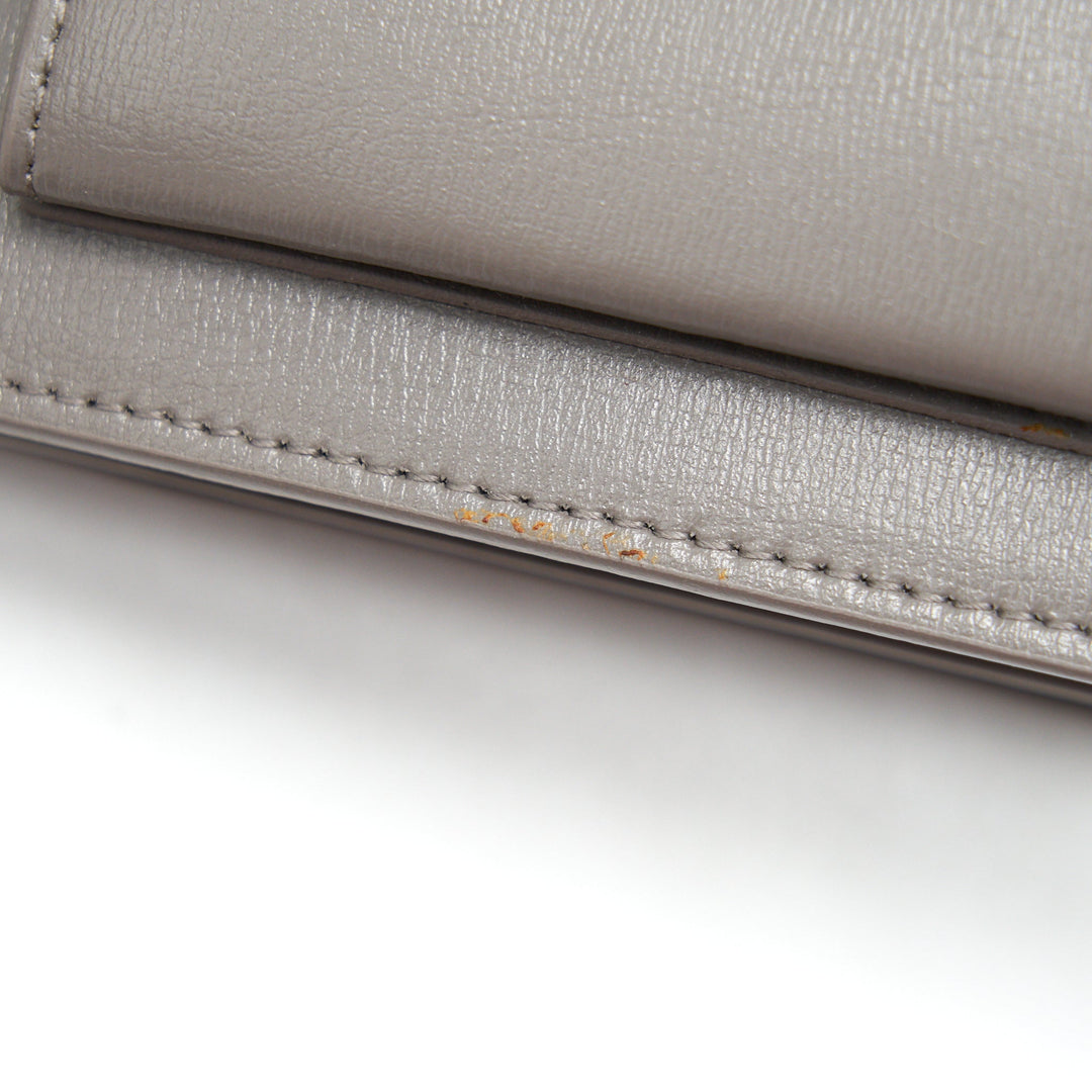 Saint Laurent Sunset Bag Grey SHW