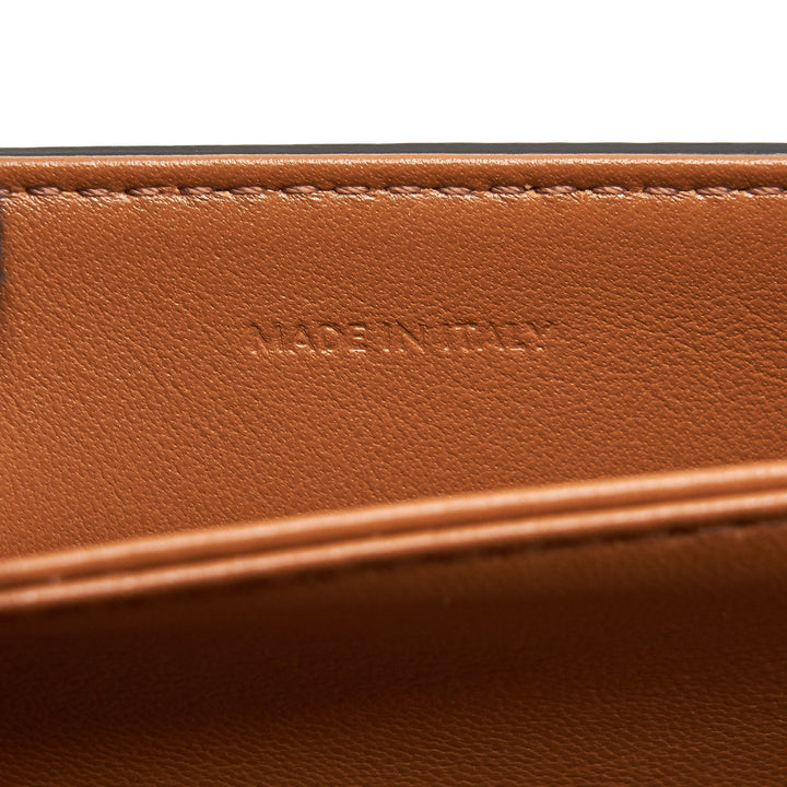Top Quality Celine Teen Triomphe Bag In Triomphe Canvas And Calfskin Tan