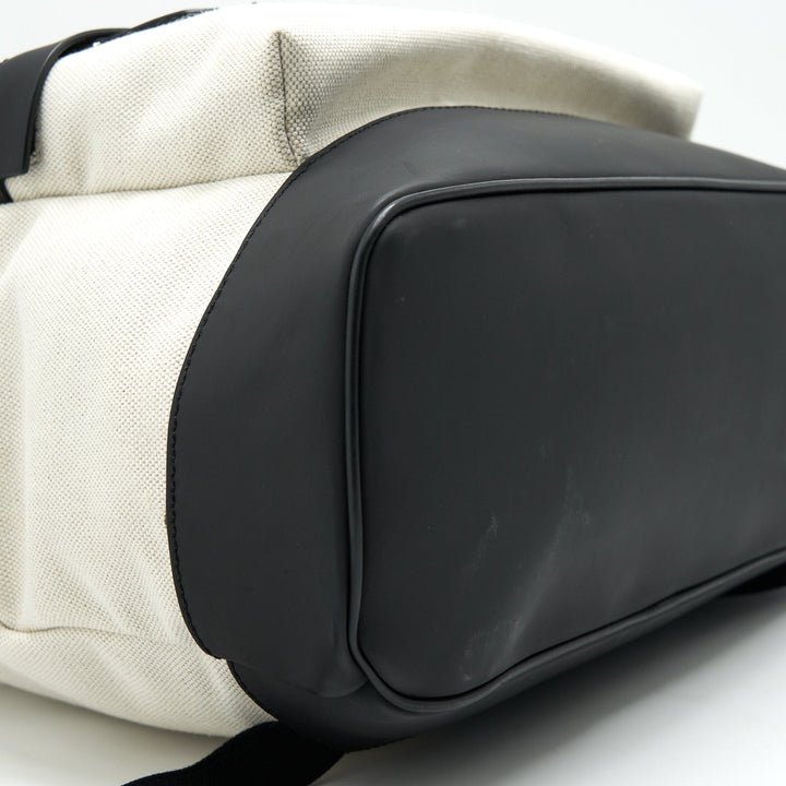 balenciaga Canvas Backpack Black