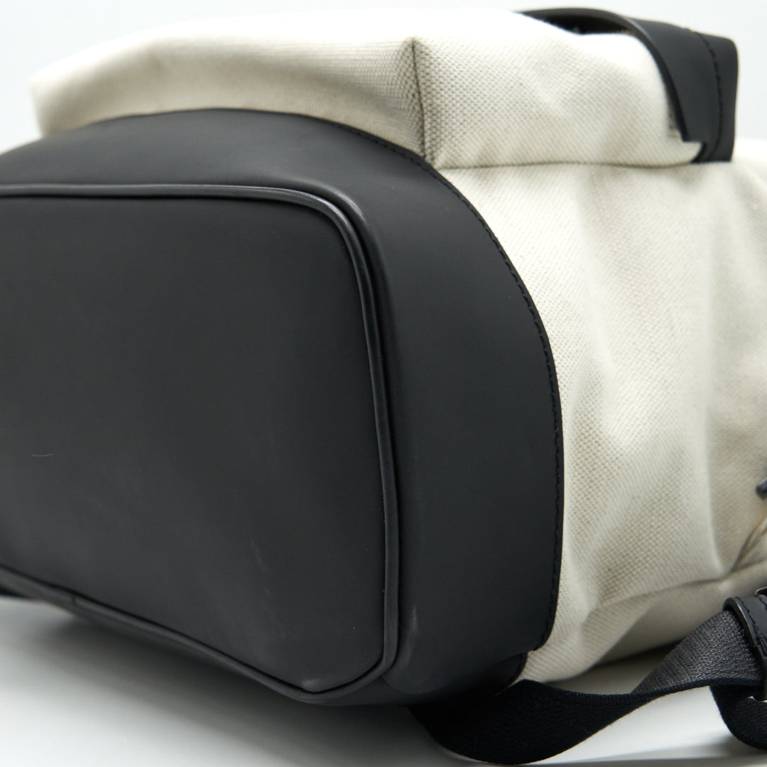 balenciaga Canvas Backpack Black
