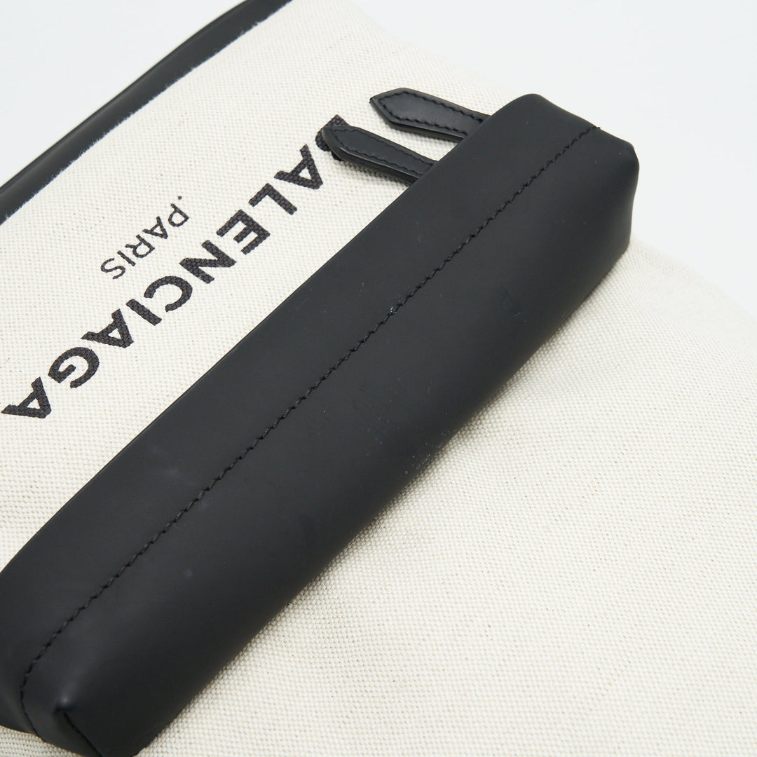 balenciaga Canvas Backpack Black