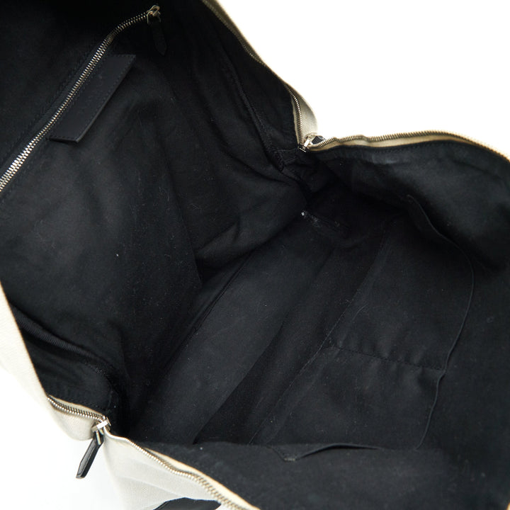 balenciaga Canvas Backpack Black