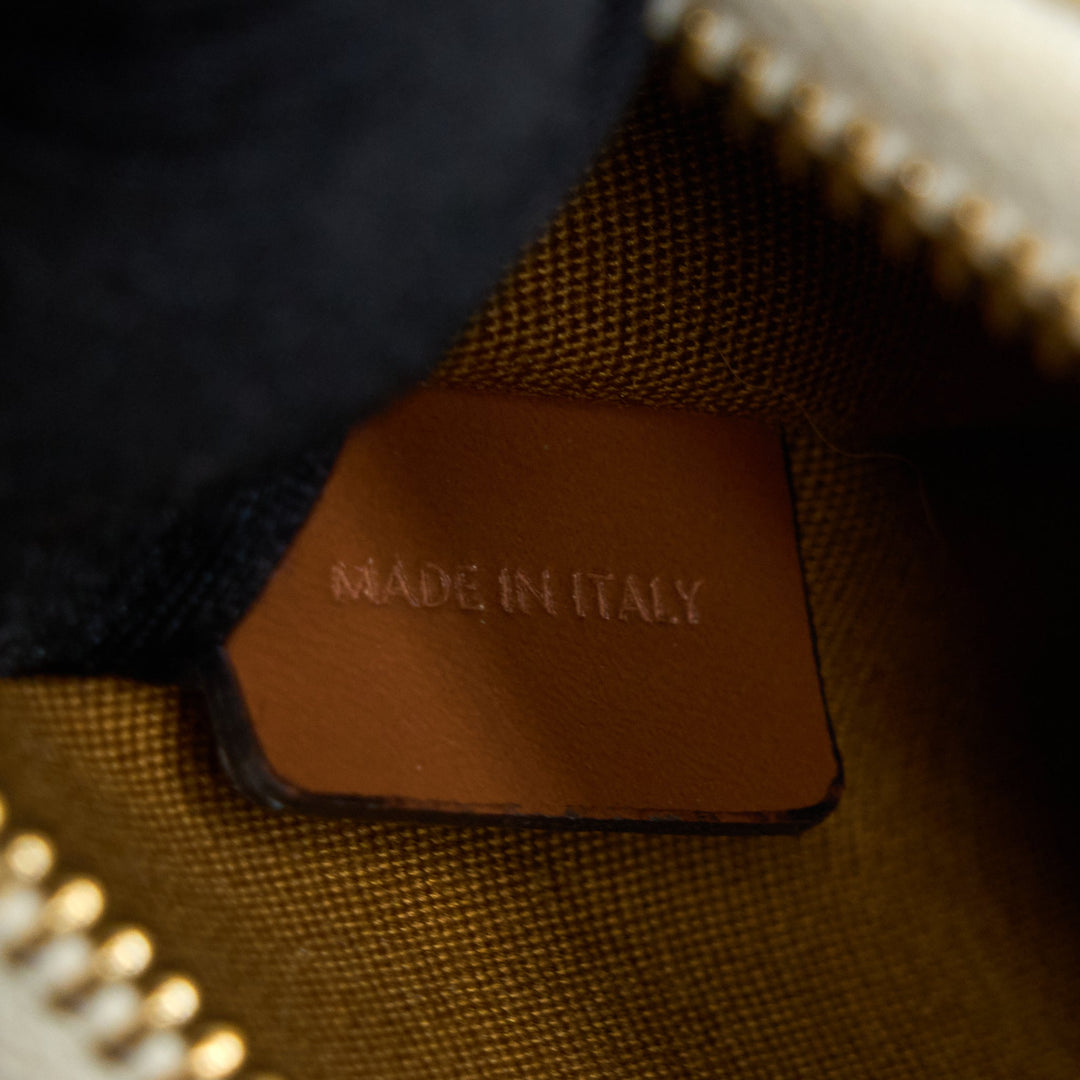 Top Quality Celine Ava Bag In Triomphe Canvas And Calfskin White