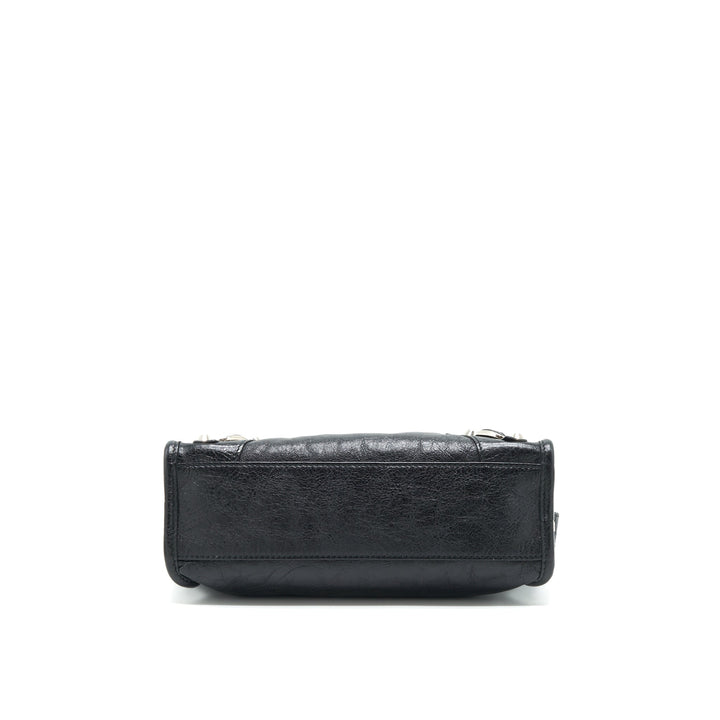 balenciaga Mini City Crossbody Bag Black SHW