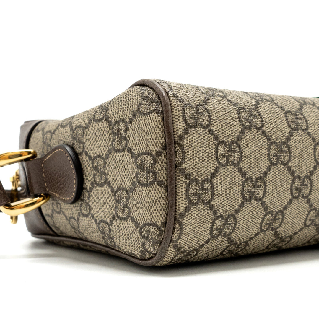 Gucci Ophidia GG supreme zip crossbody bag Canvas / leather
