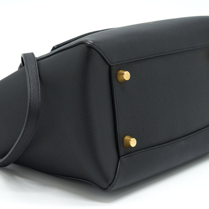 Celine Mini Belt Bag Grained Calfskin Black