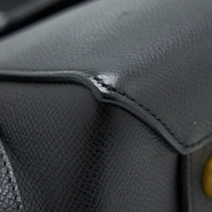 Celine Mini Belt Bag Grained Calfskin Black