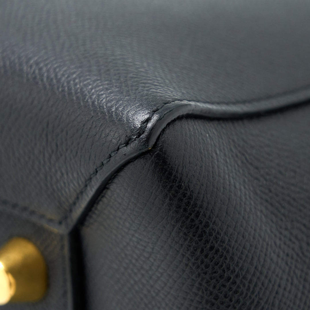 Celine Mini Belt Bag Grained Calfskin Black