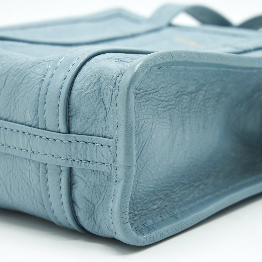 Top Quality Balenciaga Bazar Shopper XXS light Blue