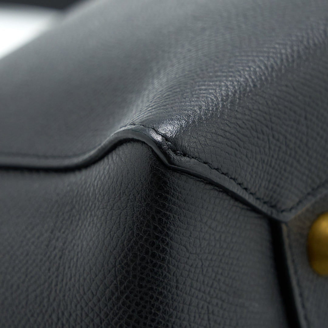 Celine Mini Belt Bag Grained Calfskin Black