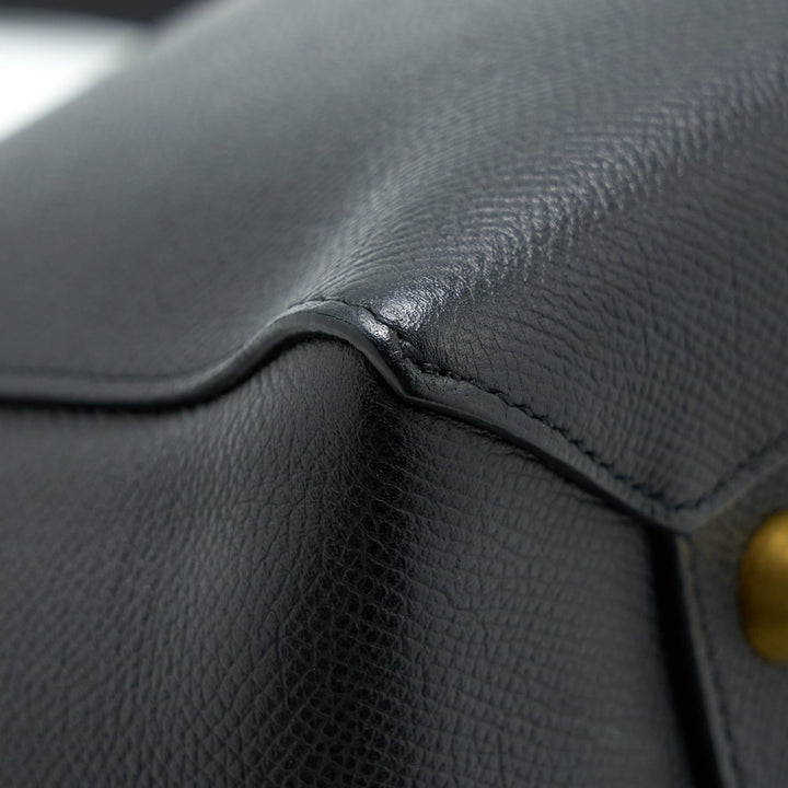 Celine Mini Belt Bag Grained Calfskin Black
