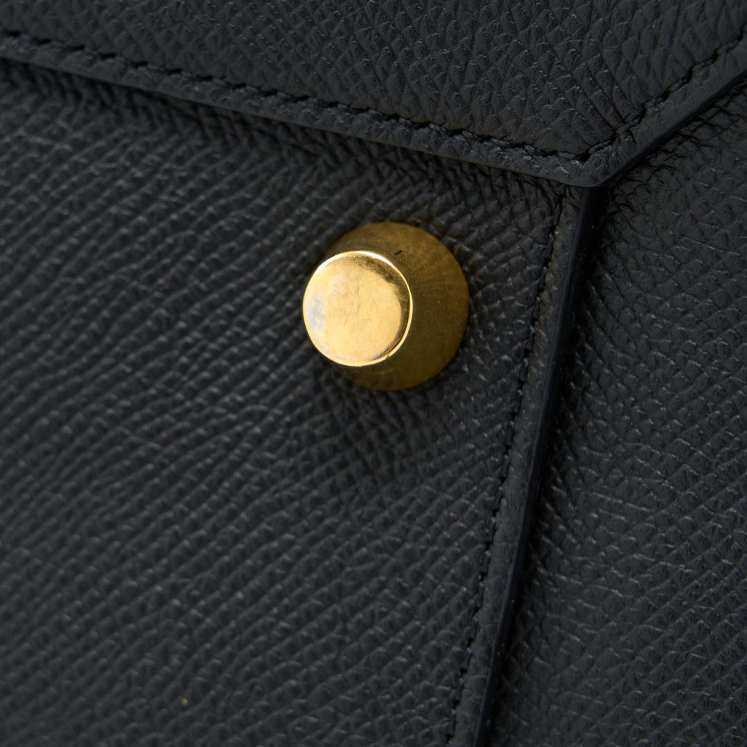 Celine Mini Belt Bag Grained Calfskin Black